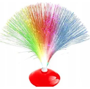 Noční světlo NOČNÍ LED SVĚTLO SVĚTELNÁ VLÁKNA NEON UFO HIT