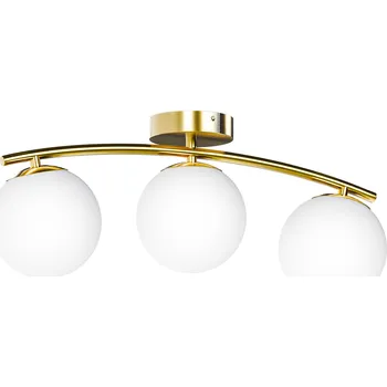 Závěsné svítidlo Smartled 3-bodové G9 žluté kovové