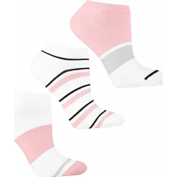 Dámské ponožky Kotníkové Ponožky ponožky Moraj s pruhy, velikost 35-38