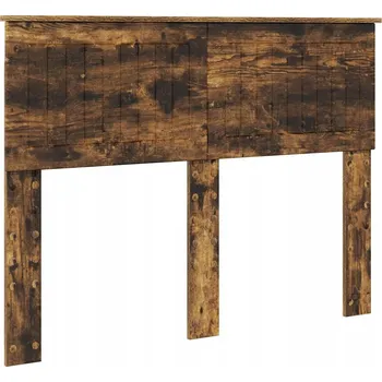 Čelo postele s čelo Kouřový dub 120 cm Kompozitní dřevo