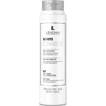 Šampon Lendan White Charge tónující šampón pro blond vlasy 300 ml