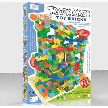 ostatní stavebnice Ramiz Sada cihlových kolejí 402el.