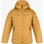 Dětská bunda Salewa Brenta RDS Down Jacket - spruce yellow 104 cm