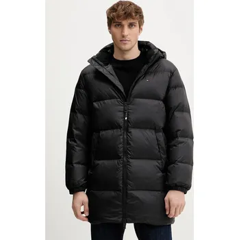 Péřová bunda Tommy Jeans DM0DM20466 černá 99X, vel. L
