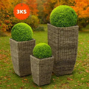 Květináč VEGHEL 3ks různé velikosti