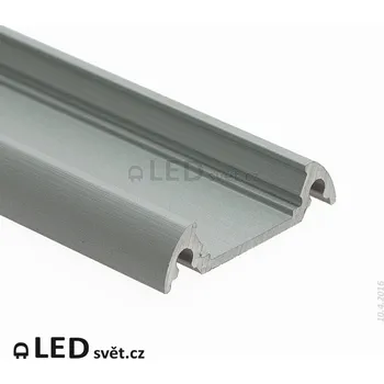 LED lišta Profil ATOS C/- stříbrný elox. l 2