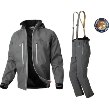 Rybářské oblečení Geoff Anderson bunda a kalhoty černé DOZER+URUS LIGHT set Velikost: XL