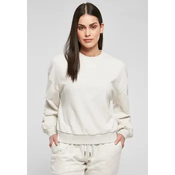 Dámský svetr Dámská oversized barva Melange Crewneck světle šedá Urban Classics šedá 2544291