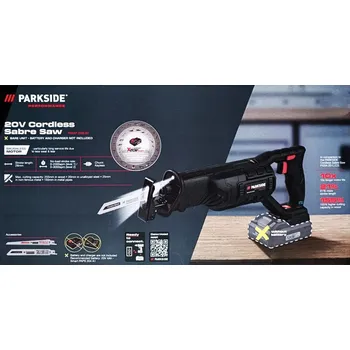 Pila ocaska Parkside Performance PSSAP 2028 B2 bez akumulátoru a nabíječky