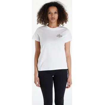 Dámské tričko Tričko Lee Small Logo Tee Ecru S
