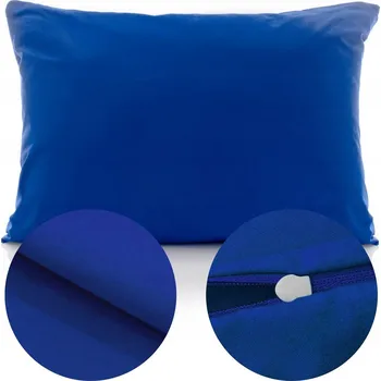 Povlečení POVLEČENÍ na polštář 50x70 jednobarevné bavlněné OLA GRANÁTOVÁ