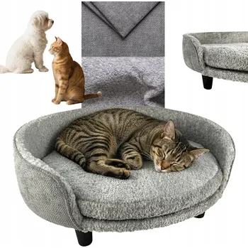 Pelíšek pro psa Pelíšek pro psy Pets heaven stříbrný 46 cm x 50 cm