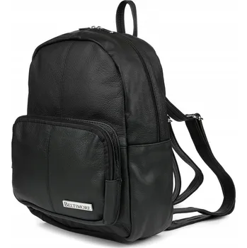 Městský batoh Elegantní prostorný kožený Batoh z PRAVÉ KŮŽE Beltimore R33