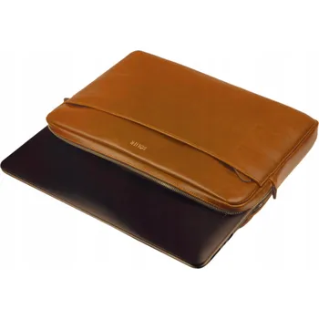 brašna na notebook Pouzdro na notebook 13'' Brašna počítač Přírodní kůže SOLIER