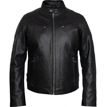 Pánská větrovka BRANDO MOTORS Pánská kožená bunda Forious II - černá