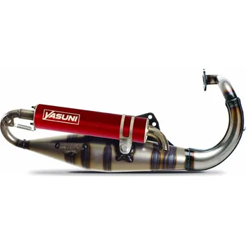 Výfuk pro motocykl Výfuk Yasuni R-PRO červený pro Buxy, Speedake, Speedfight YA1002R-RPRO