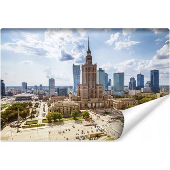 Fototapeta Fototapeta pro mládež Varšava centrum 3D 135x90