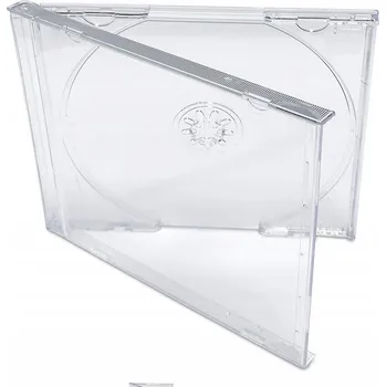 Příslušenství pro datový nosič Průhledné obaly na CD standardní velikosti (CDx1), 100 kusů