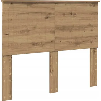 Čelo postele s čelo Artisanový dub 135 cm kompozitní dřevo