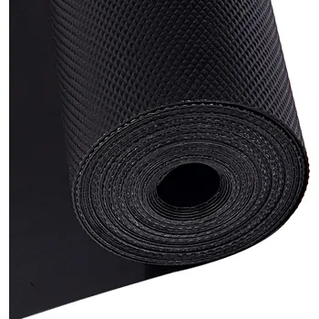 Prostěradlo OCHRANNÁ PODLOŽKA DO ZÁSUVEK SKŘÍNĚK PROTISKLUZOVÁ 600x60cm ODOLNÁ SKVRNÁM ČERNÁ