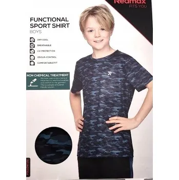 Chlapecké tričko Dětské tričko Redmax modré polyester velikost 110