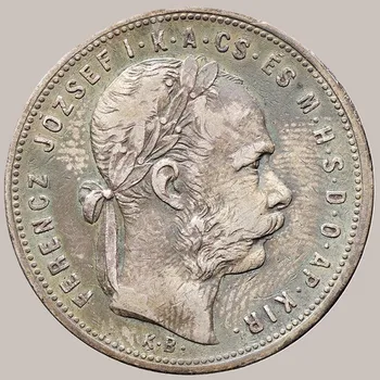 Mincovna Kremnica Zlatník (Forint) FJI 1881 KB 12.34 g, stříbrná mince