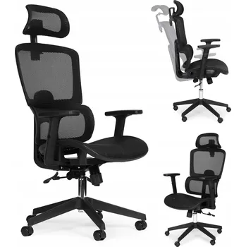 Otočná kancelářská židle ModernHome černá