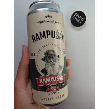 Pivo Rampušák Rampušák 12° 0,5 l