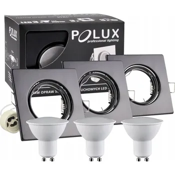 Bodové svítidlo Kulaté bodové svítidlo Polux černé