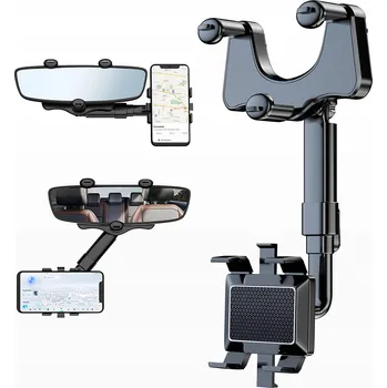 DRŽÁK TELEFONU na ZPĚTNÉ ZRCÁTKO do AUTA