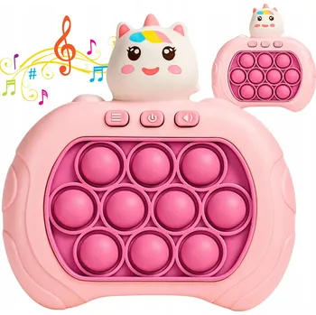 POP IT DOVEDNOSTNÍ HRA POP IT ANTISTRESOVÁ ELEKTRONICKÁ HRA JEDNOROŽEC PUSH GAME WWG