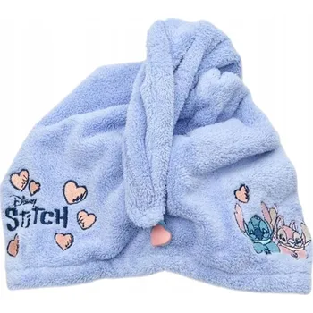 Ručník DISNEY turban ručník na vlasy STITCH