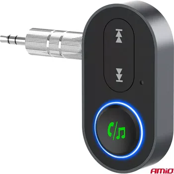Síťový prvek Bluetooth přijímač s 3.5 mm mini jackem, AMIO (04658)