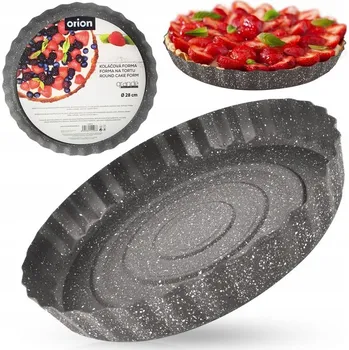 Forma na pečení Forma na koláč granitová GRANDE 28 cm