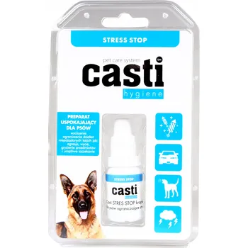 Casti STRES STOP Kapky pro psy 10ml | Přírodní zklidňující | Casti