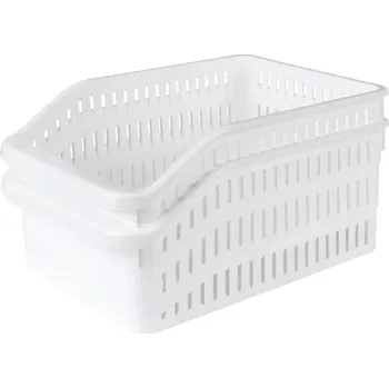 Úložný box LIVARNO home Úložné koše do lednice nebo skříňky 20 x 13 x 30 cm