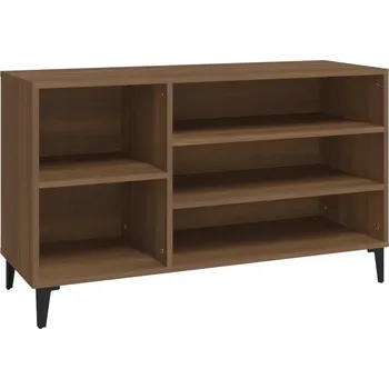 Botník VidaXL Botník, hnědý dub, 102x36x60 cm