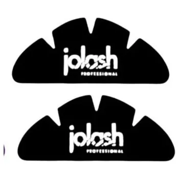 Péče o oční okolí Jolash Silikonové ochranné polštářky pod oči pro UV metodu, černé