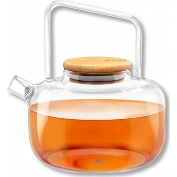 Konvice na čaj Skleněná konvice na čaj a bylinky sklo Wilmax 1 l