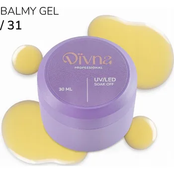 Lak na nehty DIVNA Balmy Gel 31 gel v lahvičce, konzistence báze, 30 ml, na nehty