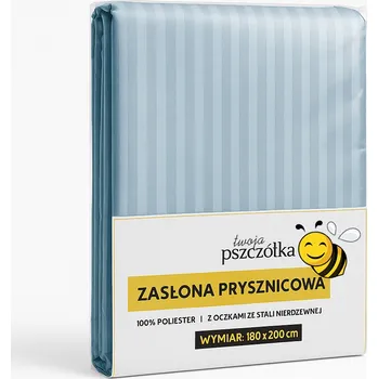 Prostěradlo Závěs PASSO - Textilní 180x200cm - modrá barva