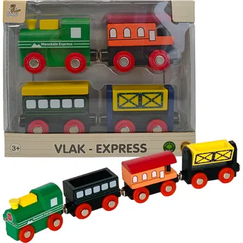 Vláček a vláčkodráha BABU vláčky - Vláček express