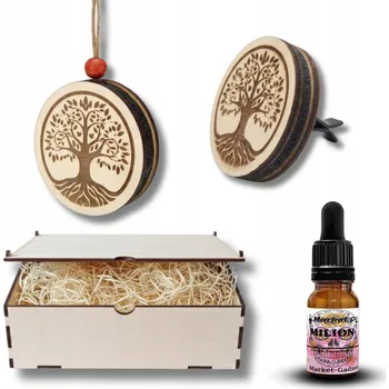 Vůně do auta Dárková Sada Difuzér do Větrací Mřížky + Vůně do Auta | Dlouhotrvající