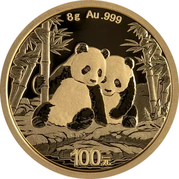 China Mint Zlatá investiční mince Panda 8g | 2026