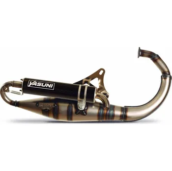 Výfuk pro motocykl Výfuk Yasuni R-PRO v karbonovém vzhledu pro Minarelli vertical YA307C-RPRO