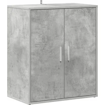 VidaXL Botník 60 x 70 x 35 cm, odstíny šedé