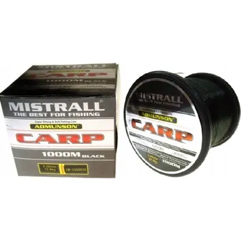 Vlasec Mistrall ADMUNSON CARP BLACK 0,4 mm x 1000 m