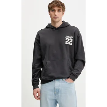 Pánská mikina Mikina Hollister Co. KI322.5388.901 šedá 90X, vel. XXL