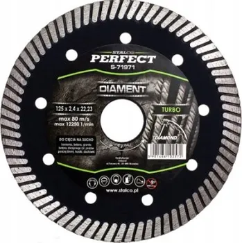 Příslušenství k brusce Diamantový kotouč S-71975 Stalco 230 mm turbo