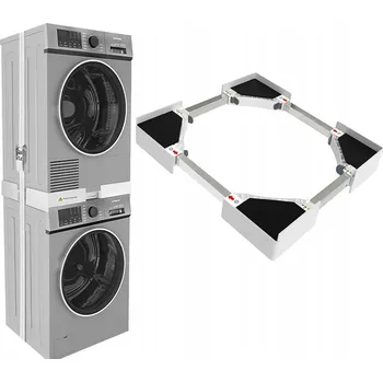 UNIVERZÁLNÍ SPOJOVACÍ PRVEK PRAČKY A SUŠIČKY S OCHRANOU PROTI POSUNUTÍ